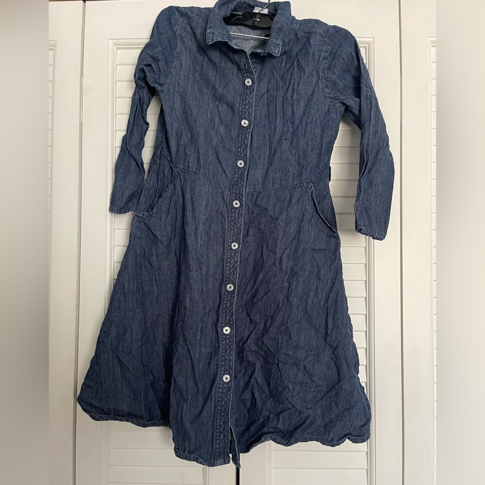 Wonder Nation Blue Denim Shirt